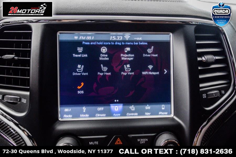 Used Jeep Grand Cherokee Trackhawk 4x4 *Ltd Avail* 2018 | 26 Motors Queens. Woodside, New York Used Jeep Grand Cherokee Trackhawk 4x4 *Ltd Avail* 2018 | 26 Motors Queens. Woodside, New York