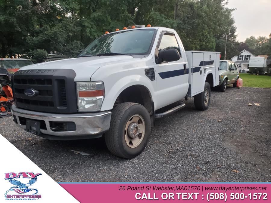 2008 Ford Super Duty F-350 SRW 4WD Reg Cab 137" XL, available for sale in Webster, Massachusetts | Day Enterprises. Webster, Massachusetts 2008 Ford Super Duty F-350 SRW 4WD Reg Cab 137" XL, available for sale in Webster, Massachusetts | Day Enterprises. Webster, Massachusetts