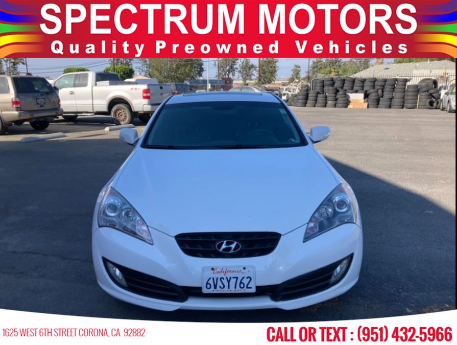 2012 Hyundai Genesis Coupe 2dr V6 3.8L Man R-Spec, available for sale in Corona, California | Spectrum Motors. Corona, California