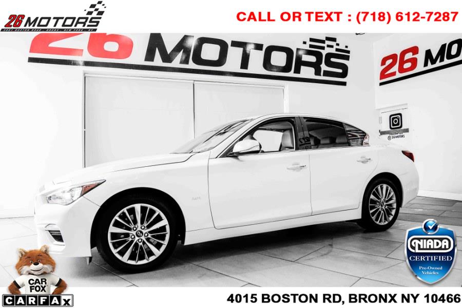 Used INFINITI Q50 3.0t LUXE AWD 2018 | 26 Motors Corp. Bronx, New York Used INFINITI Q50 3.0t LUXE AWD 2018 | 26 Motors Corp. Bronx, New York