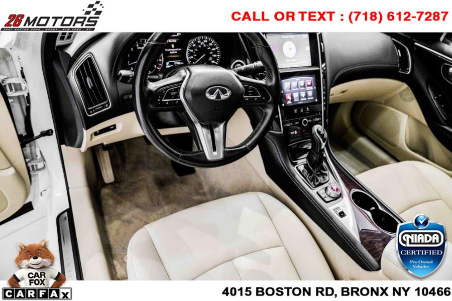 Used INFINITI Q50 3.0t LUXE AWD 2018 | 26 Motors Corp. Bronx, New York Used INFINITI Q50 3.0t LUXE AWD 2018 | 26 Motors Corp. Bronx, New York