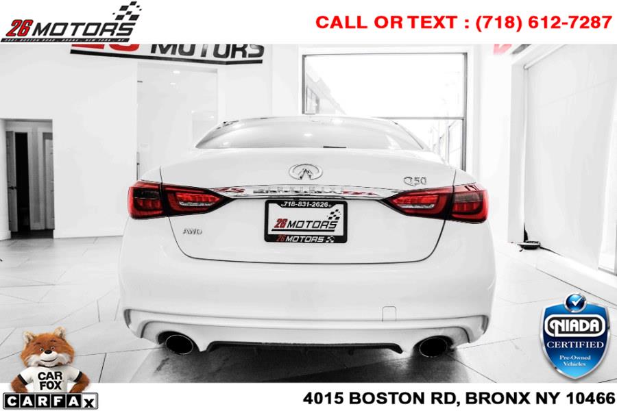 Used INFINITI Q50 3.0t LUXE AWD 2018 | 26 Motors Corp. Bronx, New York Used INFINITI Q50 3.0t LUXE AWD 2018 | 26 Motors Corp. Bronx, New York