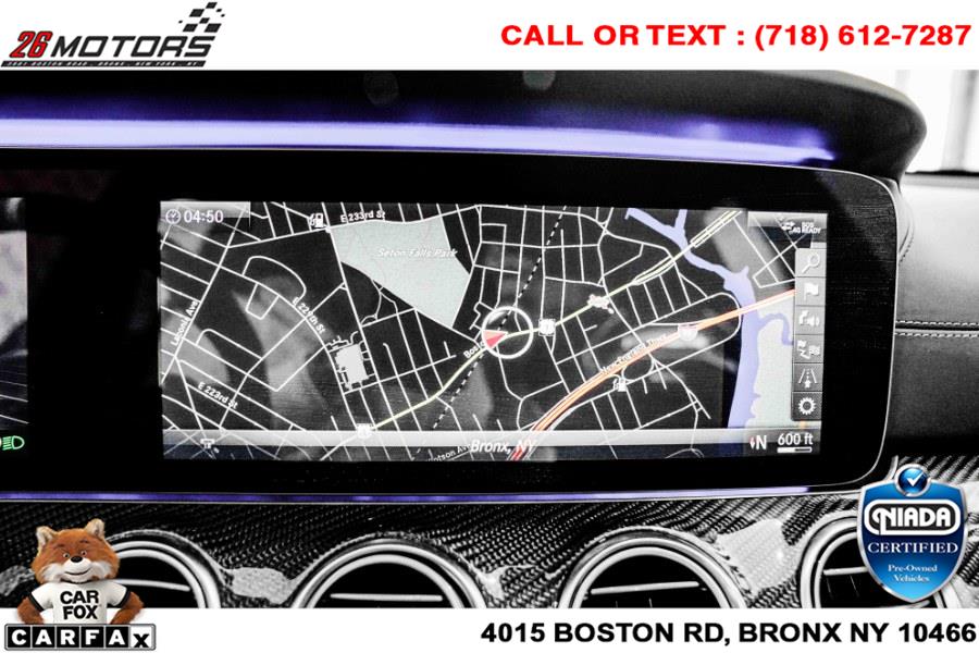 Used Mercedes-Benz E-Class AMG E 63 S 4MATIC+ Sedan 2019 | 26 Motors Corp. Bronx, New York Used Mercedes-Benz E-Class AMG E 63 S 4MATIC+ Sedan 2019 | 26 Motors Corp. Bronx, New York