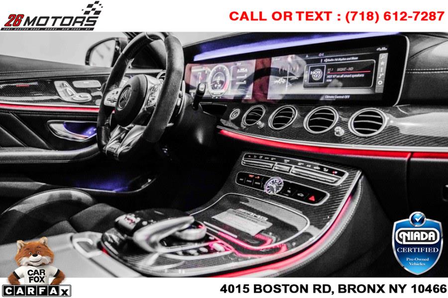 Used Mercedes-Benz E-Class AMG E 63 S 4MATIC+ Sedan 2019 | 26 Motors Corp. Bronx, New York Used Mercedes-Benz E-Class AMG E 63 S 4MATIC+ Sedan 2019 | 26 Motors Corp. Bronx, New York