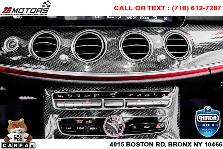Used Mercedes-Benz E-Class AMG E 63 S 4MATIC+ Sedan 2019 | 26 Motors Corp. Bronx, New York Used Mercedes-Benz E-Class AMG E 63 S 4MATIC+ Sedan 2019 | 26 Motors Corp. Bronx, New York