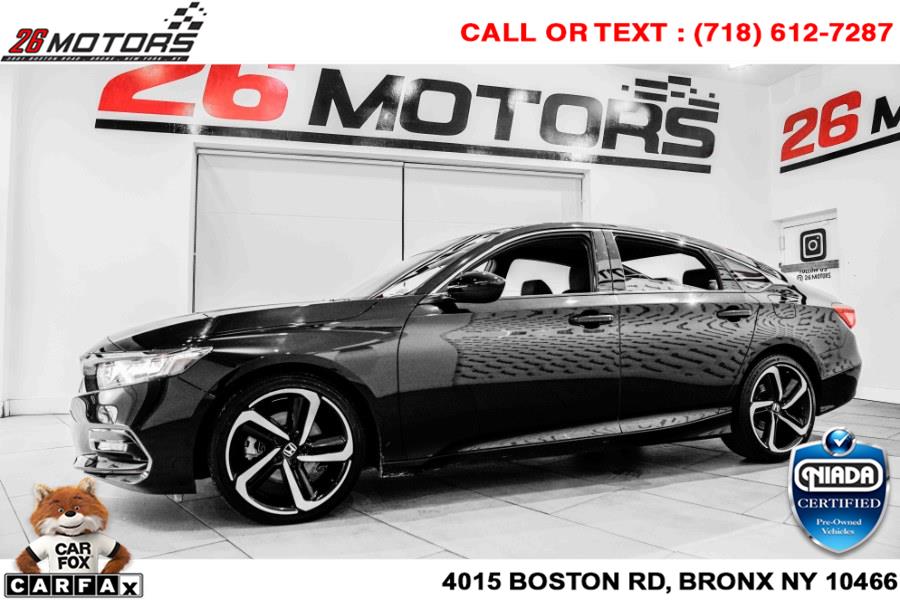 Used Honda Accord Sedan Sport 1.5T CVT 2018 | 26 Motors Corp. Bronx, New York Used Honda Accord Sedan Sport 1.5T CVT 2018 | 26 Motors Corp. Bronx, New York