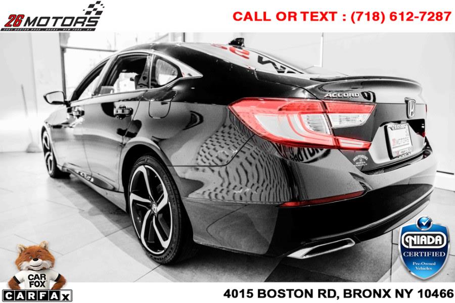 Used Honda Accord Sedan Sport 1.5T CVT 2018 | 26 Motors Corp. Bronx, New York Used Honda Accord Sedan Sport 1.5T CVT 2018 | 26 Motors Corp. Bronx, New York