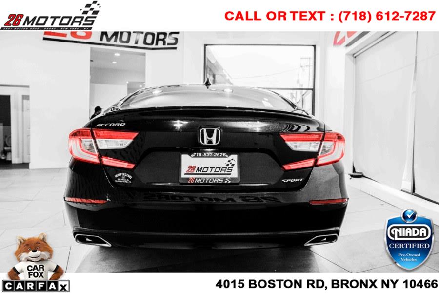 Used Honda Accord Sedan Sport 1.5T CVT 2018 | 26 Motors Corp. Bronx, New York Used Honda Accord Sedan Sport 1.5T CVT 2018 | 26 Motors Corp. Bronx, New York