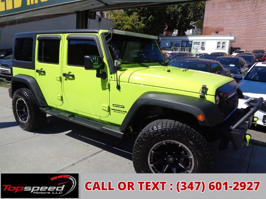 Used Jeep Wrangler Unlimited 4WD 2016 | Top Speed Motors LLC. Jamaica, New York Used Jeep Wrangler Unlimited 4WD 2016 | Top Speed Motors LLC. Jamaica, New York