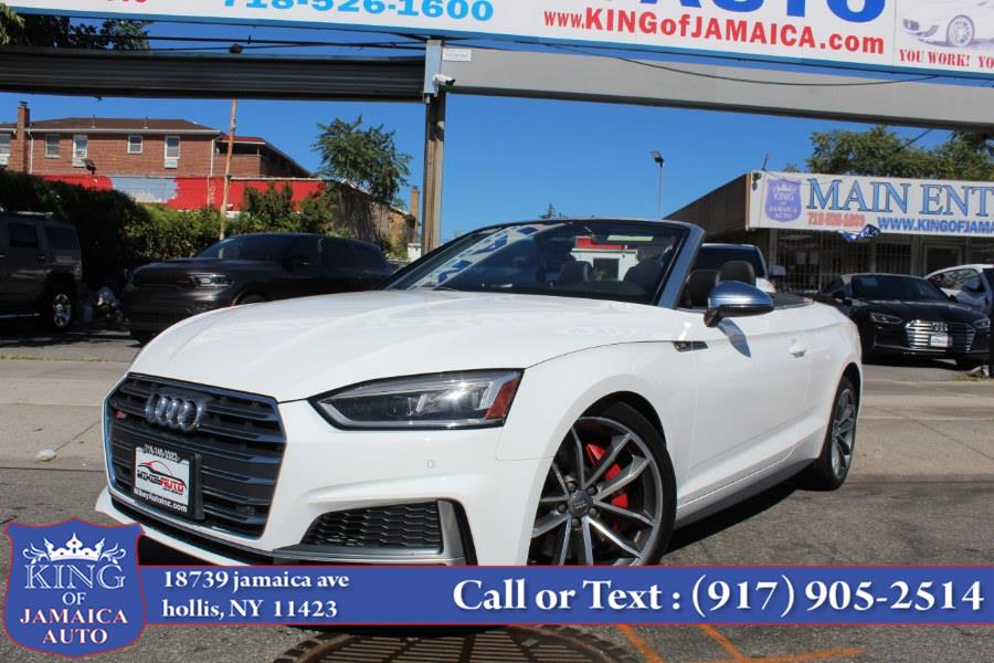 2018 Audi S5 Cabriolet 3.0 TFSI Premium Plus, available for sale in Hollis, New York | King of Jamaica Auto Inc. Hollis, New York