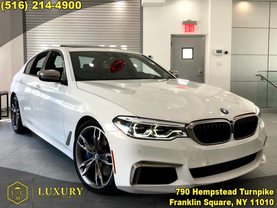 2018 BMW 5 Series M550i xDrive Sedan, available for sale in Franklin Square, New York | Luxury Motor Club. Franklin Square, New York 2018 BMW 5 Series M550i xDrive Sedan, available for sale in Franklin Square, New York | Luxury Motor Club. Franklin Square, New York