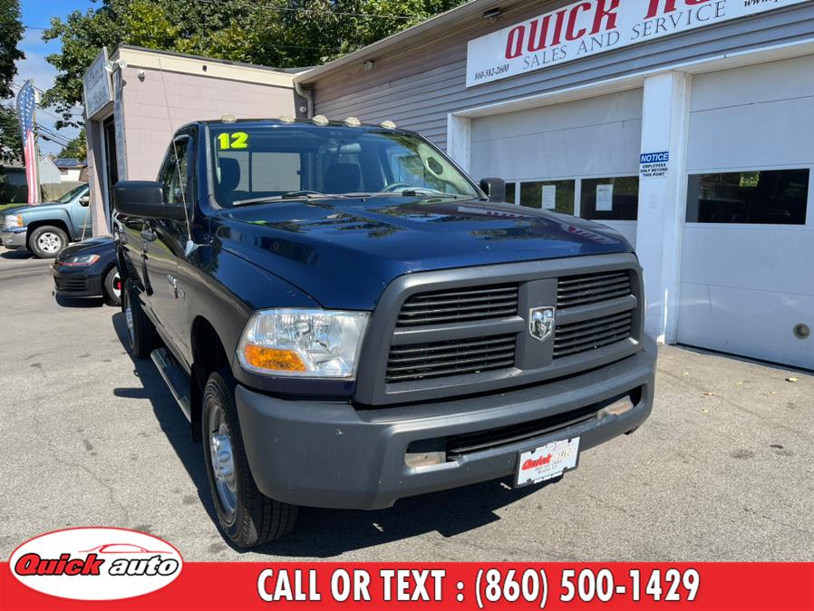 Used Ram 2500 4WD Reg Cab 140.5" ST 2012 | Quick Auto LLC. Bristol, Connecticut Used Ram 2500 4WD Reg Cab 140.5" ST 2012 | Quick Auto LLC. Bristol, Connecticut