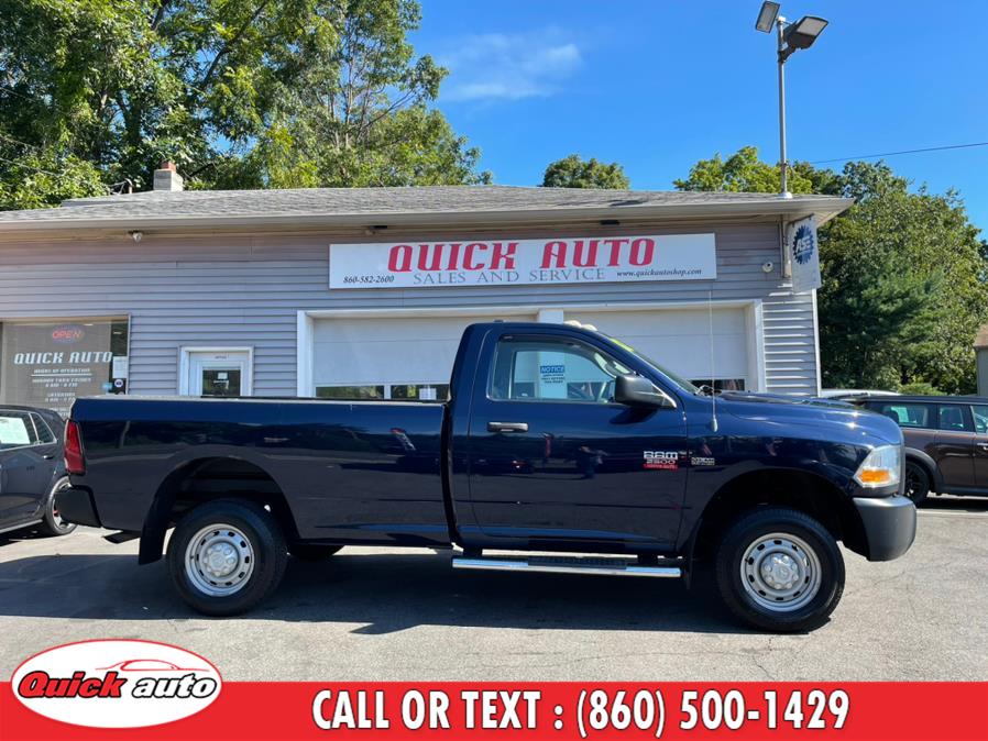 Used Ram 2500 4WD Reg Cab 140.5" ST 2012 | Quick Auto LLC. Bristol, Connecticut Used Ram 2500 4WD Reg Cab 140.5" ST 2012 | Quick Auto LLC. Bristol, Connecticut