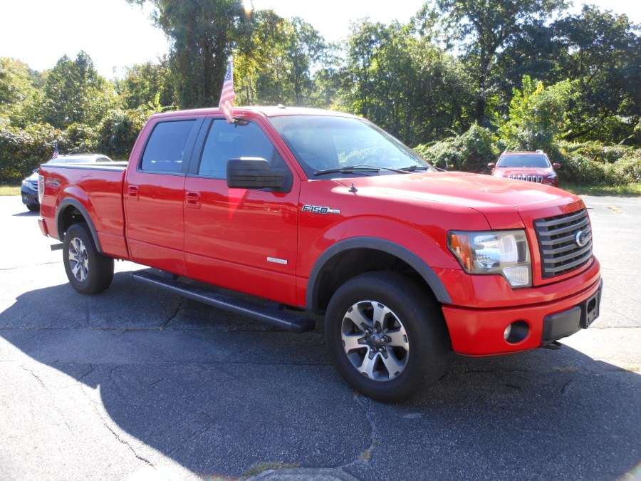 2012 Ford F-150 4WD SuperCrew 157" FX4, available for sale in Yantic, Connecticut | Yantic Auto Center. Yantic, Connecticut