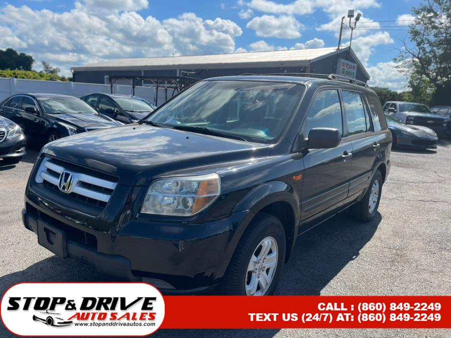 2006 Honda Pilot 4WD LX AT, available for sale in East Windsor, Connecticut | Stop & Drive Auto Sales. East Windsor, Connecticut