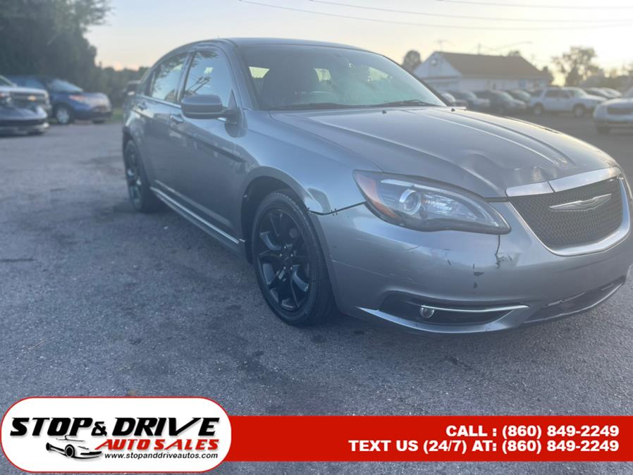 2013 Chrysler 200 4dr Sdn Limited, available for sale in East Windsor, Connecticut | Stop & Drive Auto Sales. East Windsor, Connecticut 2013 Chrysler 200 4dr Sdn Limited, available for sale in East Windsor, Connecticut | Stop & Drive Auto Sales. East Windsor, Connecticut