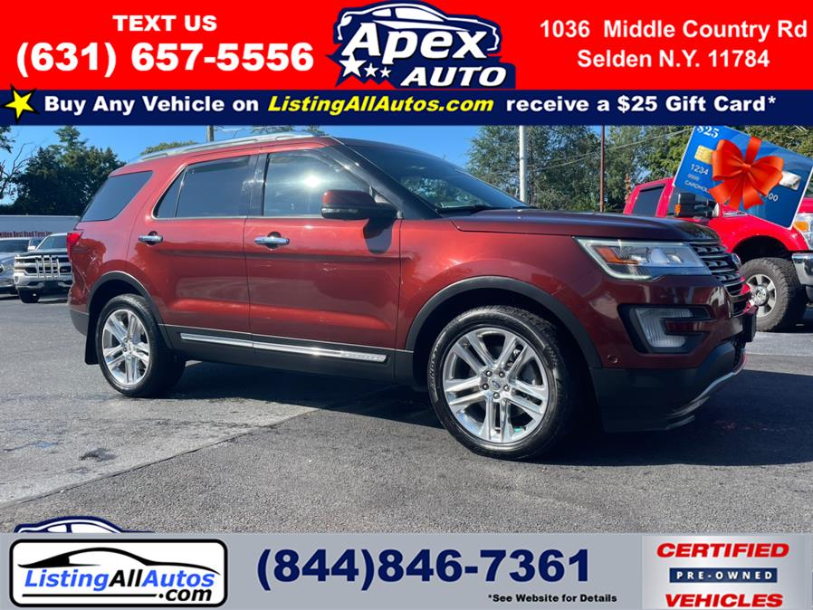 Used Ford Explorer 4WD 4dr Limited 2016 | www.ListingAllAutos.com. Patchogue, New York