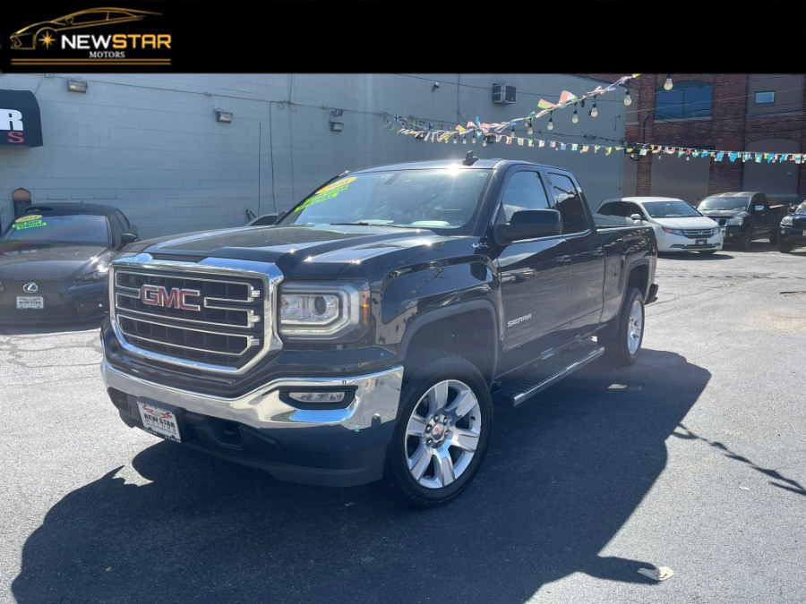 2016 GMC Sierra 1500 4WD Double Cab 143.5" SLE Leather, available for sale in Peabody, Massachusetts | New Star Motors. Peabody, Massachusetts