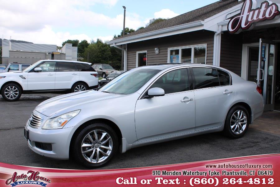 2007 Infiniti G35 Sedan 4dr Auto G35x AWD, available for sale in Plantsville, Connecticut | Auto House of Luxury. Plantsville, Connecticut 2007 Infiniti G35 Sedan 4dr Auto G35x AWD, available for sale in Plantsville, Connecticut | Auto House of Luxury. Plantsville, Connecticut