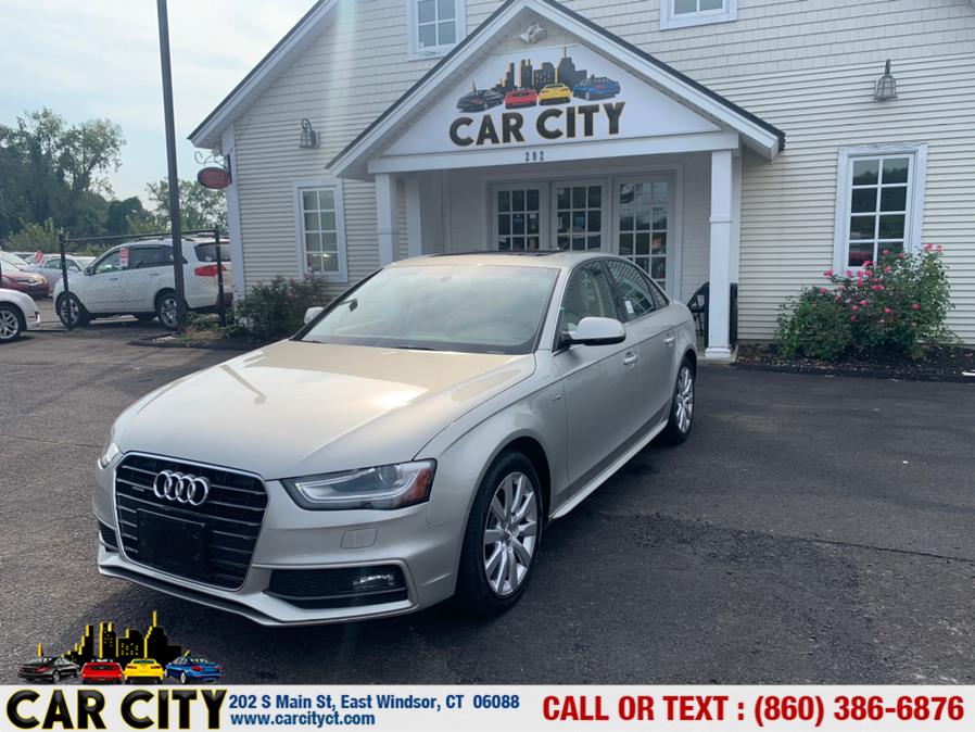 2015 Audi A4 4dr Sdn Auto quattro 2.0T Premium, available for sale in East Windsor, Connecticut | Car City LLC. East Windsor, Connecticut