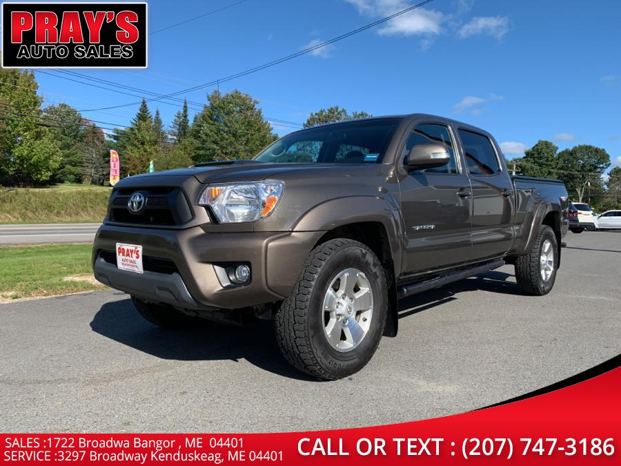 2012 Toyota Tacoma 4WD Double Cab LB V6 AT (Natl), available for sale in Bangor , Maine | Pray's Auto Sales . Bangor , Maine