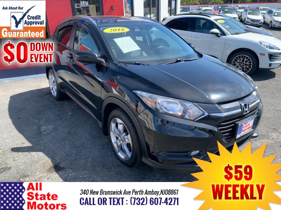 2016 Honda HR-V AWD 4dr CVT EX-L w/Navi, available for sale in Perth Amboy, New Jersey | All State Motor Inc. Perth Amboy, New Jersey 2016 Honda HR-V AWD 4dr CVT EX-L w/Navi, available for sale in Perth Amboy, New Jersey | All State Motor Inc. Perth Amboy, New Jersey