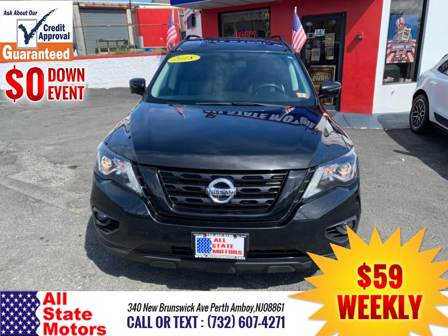 2018 Nissan Pathfinder 4x4 SV, available for sale in Perth Amboy, New Jersey | All State Motor Inc. Perth Amboy, New Jersey 2018 Nissan Pathfinder 4x4 SV, available for sale in Perth Amboy, New Jersey | All State Motor Inc. Perth Amboy, New Jersey