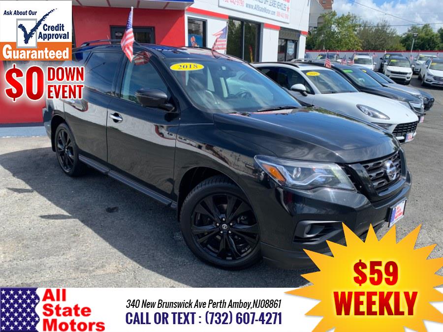 2018 Nissan Pathfinder 4x4 SV, available for sale in Perth Amboy, New Jersey | All State Motor Inc. Perth Amboy, New Jersey 2018 Nissan Pathfinder 4x4 SV, available for sale in Perth Amboy, New Jersey | All State Motor Inc. Perth Amboy, New Jersey