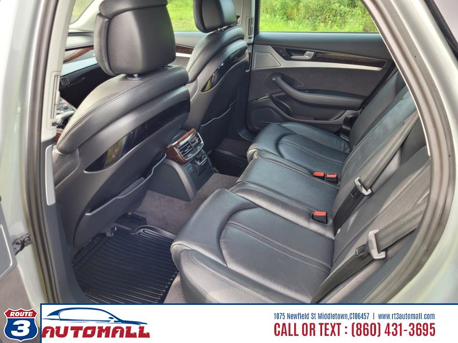 2012 Audi A8 4dr Sdn, available for sale in Middletown, Connecticut | RT 3 AUTO MALL LLC. Middletown, Connecticut 2012 Audi A8 4dr Sdn, available for sale in Middletown, Connecticut | RT 3 AUTO MALL LLC. Middletown, Connecticut