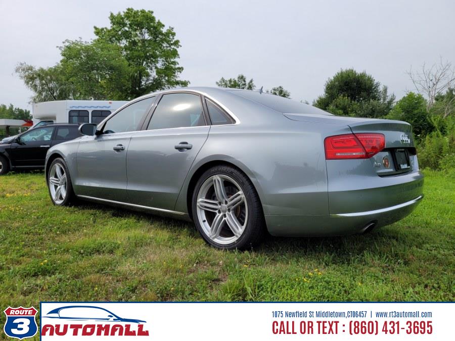 2012 Audi A8 4dr Sdn, available for sale in Middletown, Connecticut | RT 3 AUTO MALL LLC. Middletown, Connecticut 2012 Audi A8 4dr Sdn, available for sale in Middletown, Connecticut | RT 3 AUTO MALL LLC. Middletown, Connecticut