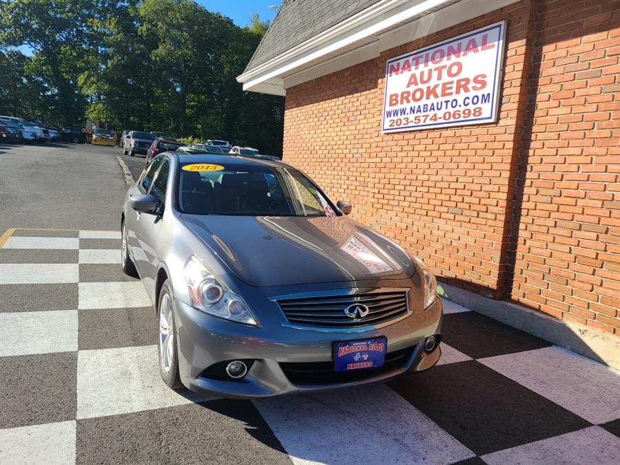 2013 Infiniti G37 Sedan 4dr x AWD, available for sale in Waterbury, Connecticut | National Auto Brokers, Inc.. Waterbury, Connecticut 2013 Infiniti G37 Sedan 4dr x AWD, available for sale in Waterbury, Connecticut | National Auto Brokers, Inc.. Waterbury, Connecticut