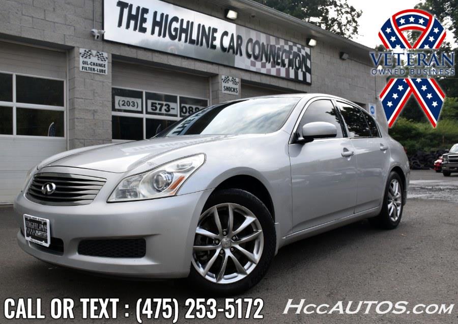 2007 Infiniti G35 Sedan 4dr Auto G35x AWD, available for sale in Waterbury, Connecticut | Highline Car Connection. Waterbury, Connecticut