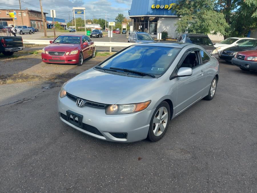 2007 Honda Civic Cpe 2dr AT EX, available for sale in West Hartford, Connecticut | Chadrad Motors llc. West Hartford, Connecticut