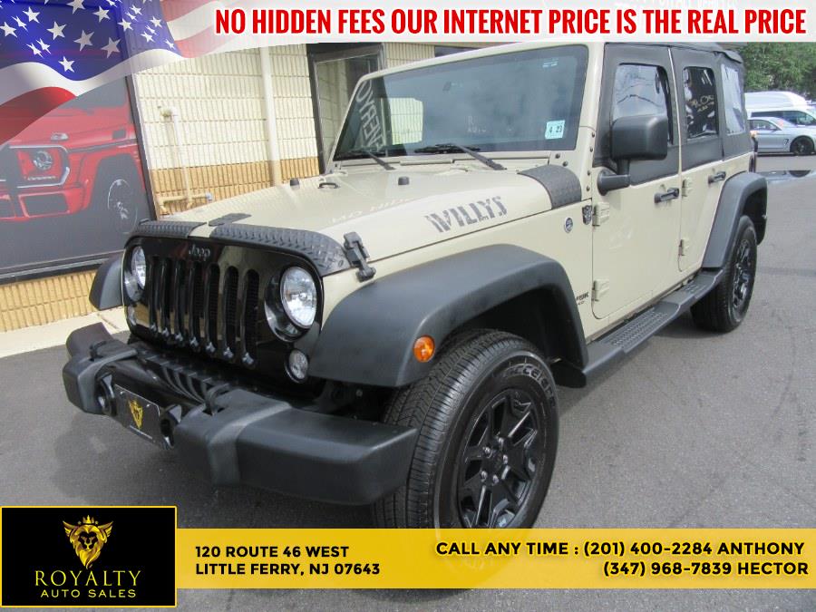 2018 Jeep Wrangler JK Unlimited Sport S 4x4, available for sale in Little Ferry, New Jersey | Royalty Auto Sales. Little Ferry, New Jersey