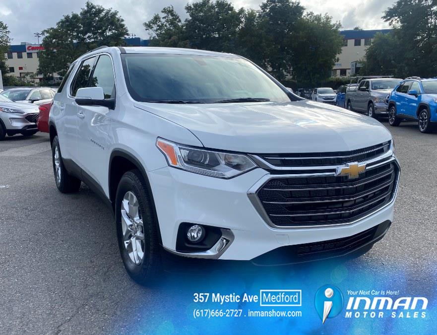 Used Chevrolet Traverse AWD 4dr LT Cloth w/1LT 2021 | Inman Motors Sales. Medford, Massachusetts Used Chevrolet Traverse AWD 4dr LT Cloth w/1LT 2021 | Inman Motors Sales. Medford, Massachusetts