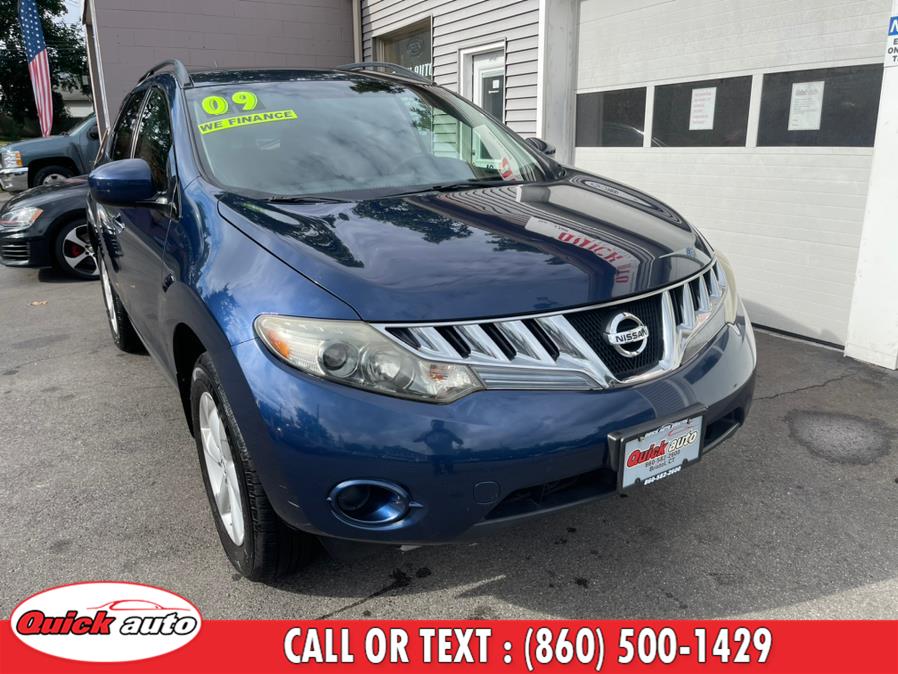 2009 Nissan Murano AWD 4dr S, available for sale in Bristol, Connecticut | Quick Auto LLC. Bristol, Connecticut