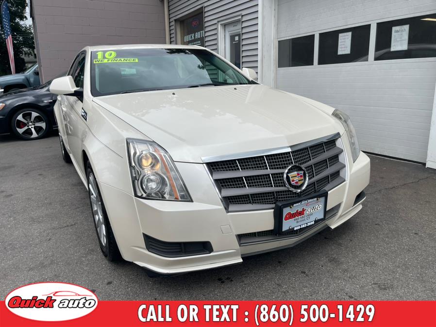 2010 Cadillac CTS Sedan 4dr Sdn 3.0L Luxury AWD, available for sale in Bristol, Connecticut | Quick Auto LLC. Bristol, Connecticut