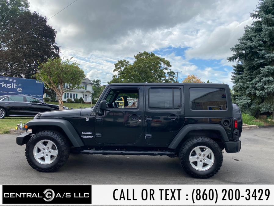 2014 Jeep Wrangler Unlimited 4WD 4dr Sport, available for sale in East Windsor, Connecticut | Central A/S LLC. East Windsor, Connecticut 2014 Jeep Wrangler Unlimited 4WD 4dr Sport, available for sale in East Windsor, Connecticut | Central A/S LLC. East Windsor, Connecticut