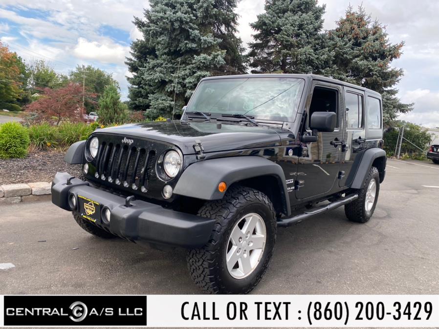 2014 Jeep Wrangler Unlimited 4WD 4dr Sport, available for sale in East Windsor, Connecticut | Central A/S LLC. East Windsor, Connecticut 2014 Jeep Wrangler Unlimited 4WD 4dr Sport, available for sale in East Windsor, Connecticut | Central A/S LLC. East Windsor, Connecticut
