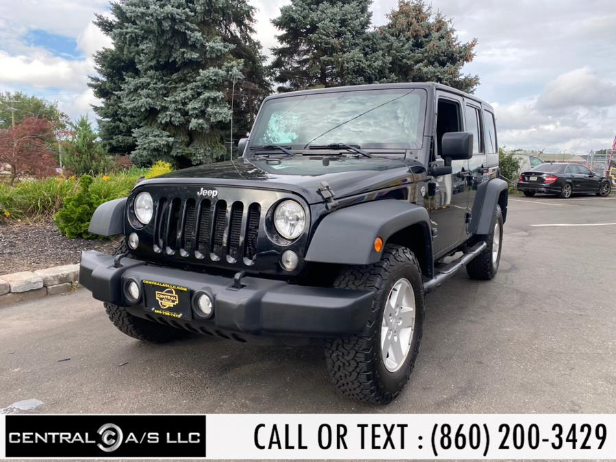 2014 Jeep Wrangler Unlimited 4WD 4dr Sport, available for sale in East Windsor, Connecticut | Central A/S LLC. East Windsor, Connecticut 2014 Jeep Wrangler Unlimited 4WD 4dr Sport, available for sale in East Windsor, Connecticut | Central A/S LLC. East Windsor, Connecticut