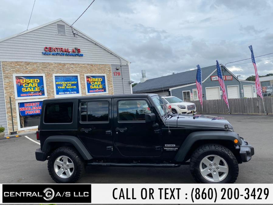 2014 Jeep Wrangler Unlimited 4WD 4dr Sport, available for sale in East Windsor, Connecticut | Central A/S LLC. East Windsor, Connecticut 2014 Jeep Wrangler Unlimited 4WD 4dr Sport, available for sale in East Windsor, Connecticut | Central A/S LLC. East Windsor, Connecticut