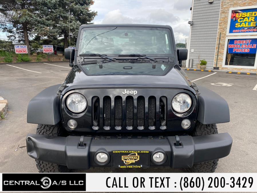 2014 Jeep Wrangler Unlimited 4WD 4dr Sport, available for sale in East Windsor, Connecticut | Central A/S LLC. East Windsor, Connecticut 2014 Jeep Wrangler Unlimited 4WD 4dr Sport, available for sale in East Windsor, Connecticut | Central A/S LLC. East Windsor, Connecticut