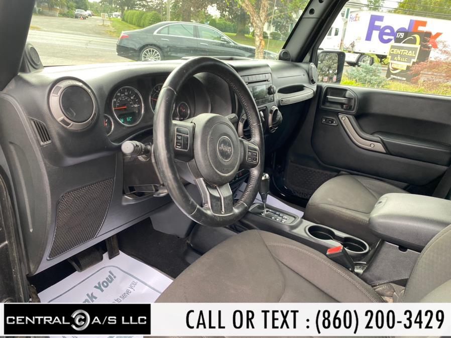 2014 Jeep Wrangler Unlimited 4WD 4dr Sport, available for sale in East Windsor, Connecticut | Central A/S LLC. East Windsor, Connecticut 2014 Jeep Wrangler Unlimited 4WD 4dr Sport, available for sale in East Windsor, Connecticut | Central A/S LLC. East Windsor, Connecticut