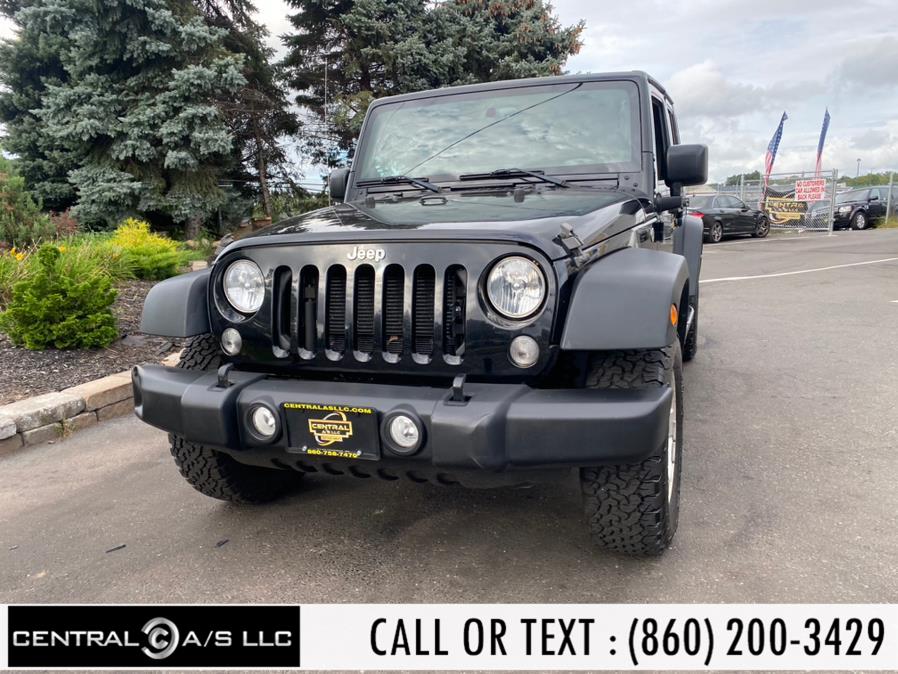 2014 Jeep Wrangler Unlimited 4WD 4dr Sport, available for sale in East Windsor, Connecticut | Central A/S LLC. East Windsor, Connecticut 2014 Jeep Wrangler Unlimited 4WD 4dr Sport, available for sale in East Windsor, Connecticut | Central A/S LLC. East Windsor, Connecticut