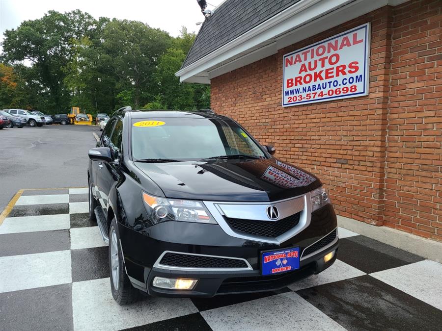 2011 Acura MDX AWD 4dr Tech Pkg, available for sale in Waterbury, Connecticut | National Auto Brokers, Inc.. Waterbury, Connecticut