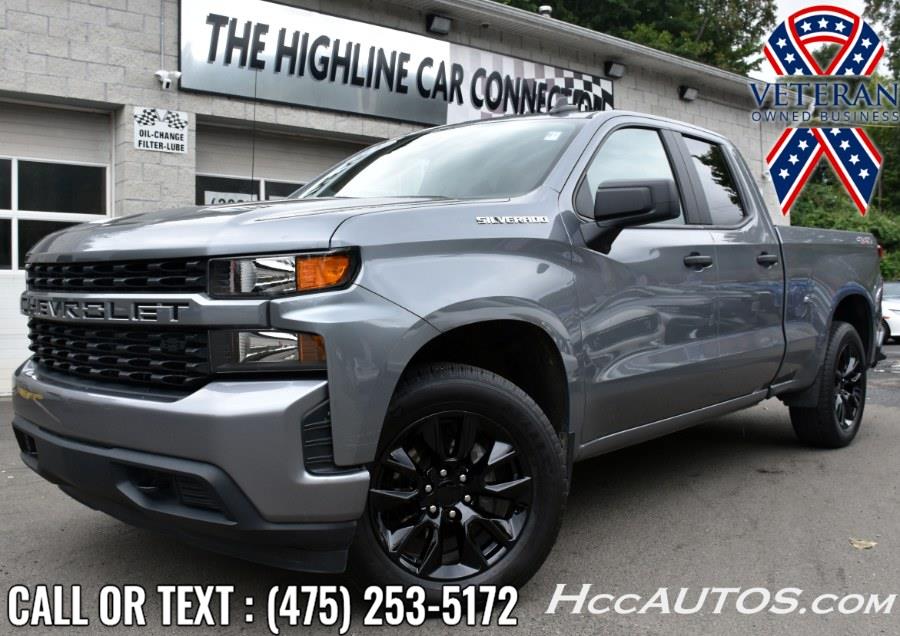 2020 Chevrolet Silverado 1500 4WD Double Cab Custom, available for sale in Waterbury, Connecticut | Highline Car Connection. Waterbury, Connecticut