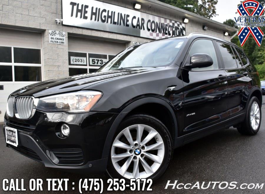 2017 BMW X3 xDrive28i Sports Activity Vehicle, available for sale in Waterbury, Connecticut | Highline Car Connection. Waterbury, Connecticut