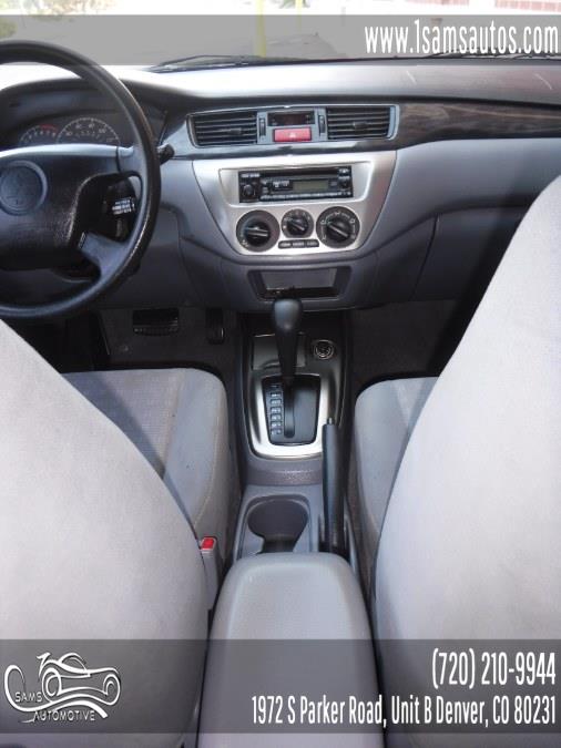 Used Mitsubishi Lancer 4 2005 | Sam's Automotive. Denver, Colorado Used Mitsubishi Lancer 4 2005 | Sam's Automotive. Denver, Colorado