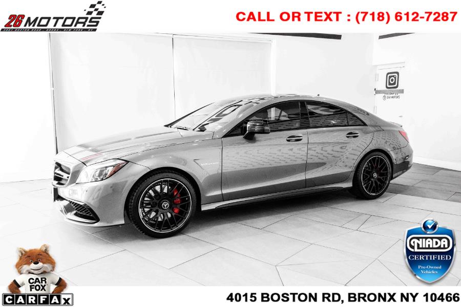 Used Mercedes-Benz CLS AMG CLS 63 S 4MATIC Coupe 2017 | 26 Motors Corp. Bronx, New York Used Mercedes-Benz CLS AMG CLS 63 S 4MATIC Coupe 2017 | 26 Motors Corp. Bronx, New York
