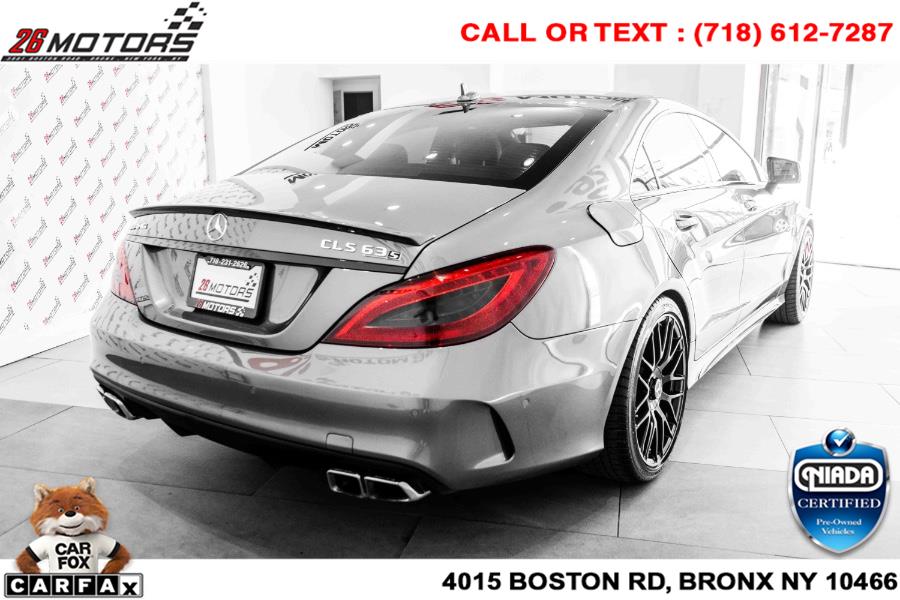 Used Mercedes-Benz CLS AMG CLS 63 S 4MATIC Coupe 2017 | 26 Motors Corp. Bronx, New York Used Mercedes-Benz CLS AMG CLS 63 S 4MATIC Coupe 2017 | 26 Motors Corp. Bronx, New York